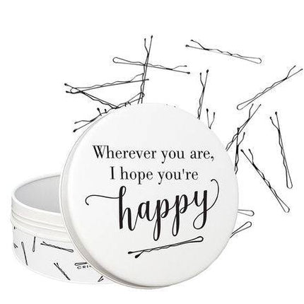Cricket I Hope Youre Happy Bobby Pin Tin
