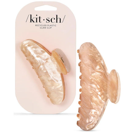 kitsch Blonde Marble Claw Clip