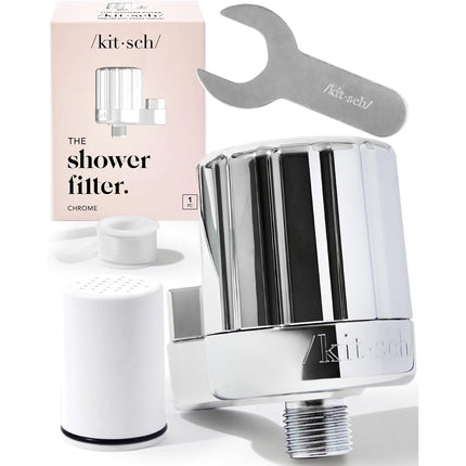 kitsch Chrome Shower Filter
