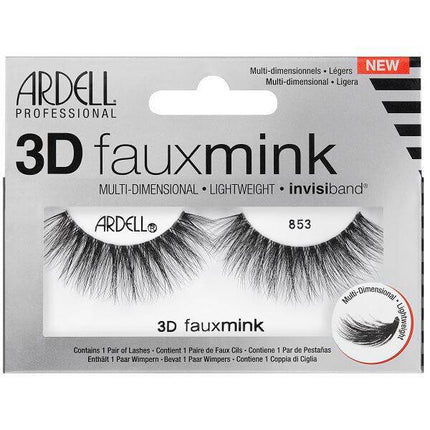 Ardell 3D Faux Mink 853 False Lashes - Blissible