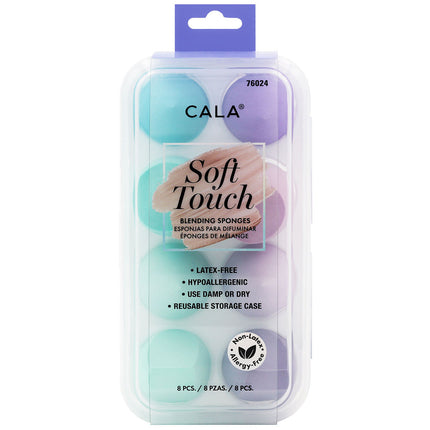 CALA Soft Touch Blending Set - Blue/Lavender (8 PCS)