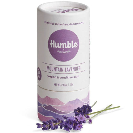 Humble Brands Aluminum Free Deodorant Vegan & Sensitive Plastic Free