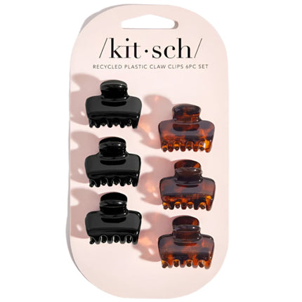 kitsch-black-tort-cloud-claw-clips-6pc-set-mini-1