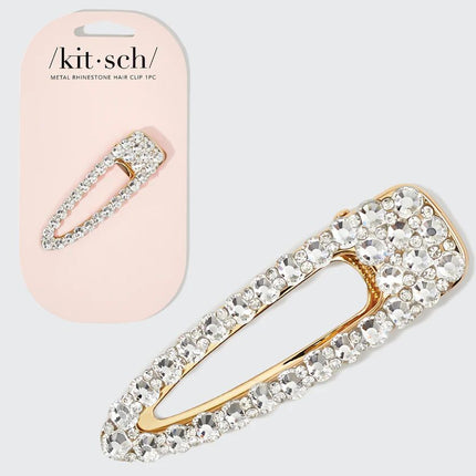 kitsch-metal-rhinestone-large-open-shape-hair-clip-gold-1