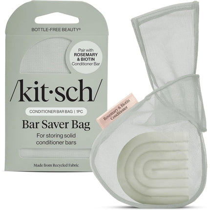 kitsch Rosemary & Biotin Conditioner Bar Saver Bag