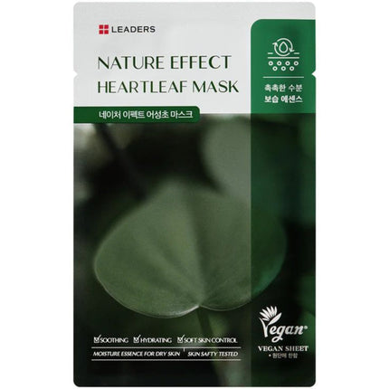 Leaders Cosmetics Nature Effect Heartleaf Mask