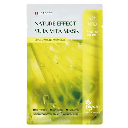 Leaders Cosmetics Nature Effect Yuja Vita Mask