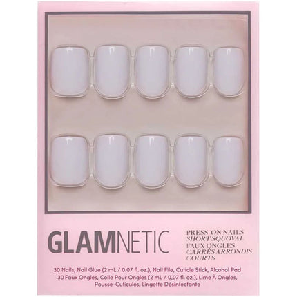 Glamnetic Lilac Gray Press On Nails