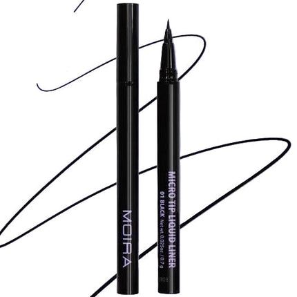 Moira Micro Tip Liquid Liner 001 Black 1 1