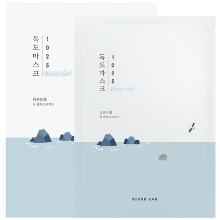ROUND LAB 1025 Dokdo Hydrating Water Gel Mask (10 pcs)