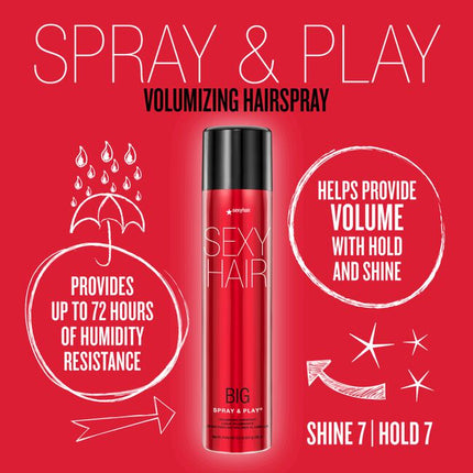 SexyHair Big Spray & Play Volumizing Hairspray