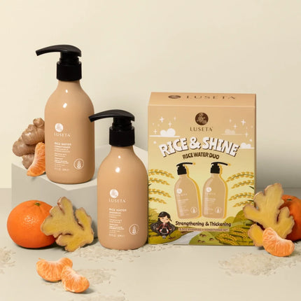 Luseta Rice Water Shampoo & Conditioner Set