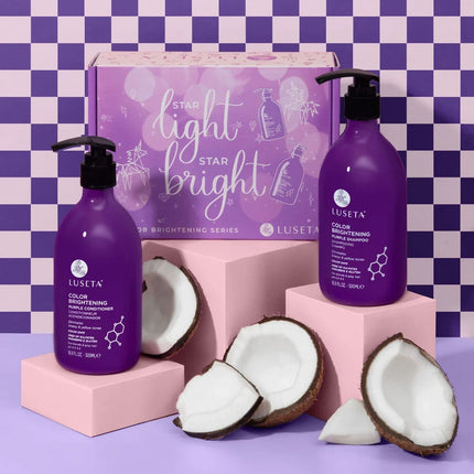 Luseta Color Brightening Purple Shampoo & Conditioner Set