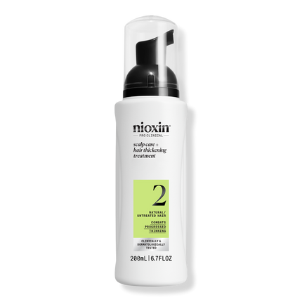 Nioxin System 2 Leave In Treatment - Natural Hair With Progressed Thinning