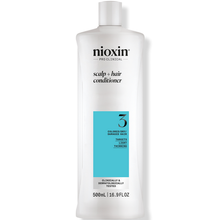 Nioxin System 3 Conditioner - Color Treated With Light Thinning