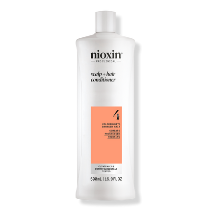 Nioxin System 4 Conditioner - Color Treated With Progressed Thinning