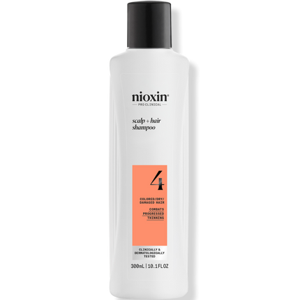 Nioxin System 4 Shampoo - Color Treated With Progressed Thinning