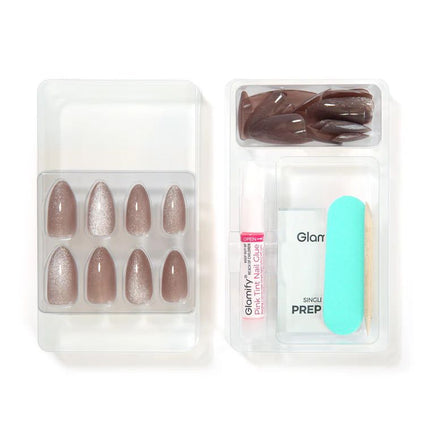 Absolute New York Glamify NTNK08 Naked Press On Nails - Almond Medium