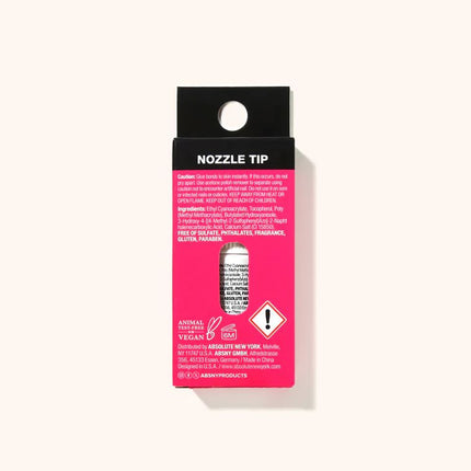 Absolute New York Glamify Pink Nail Glue - Extra Strong