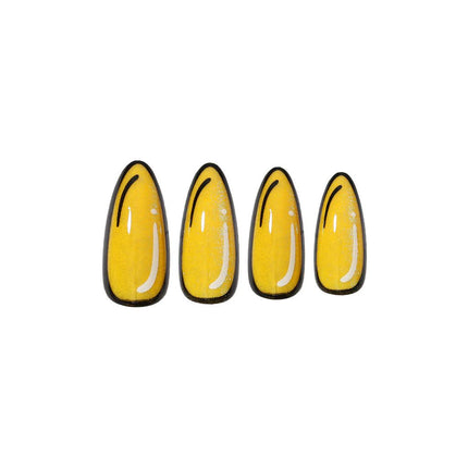 Absolute New York Glamify NTCW05 Clawtoon Press On Nails - Almond Long