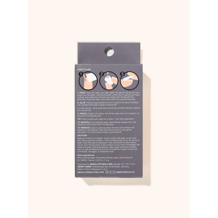 Absolute New York Glamify NTCW07 Clawtoon Press On Nails - Almond Long