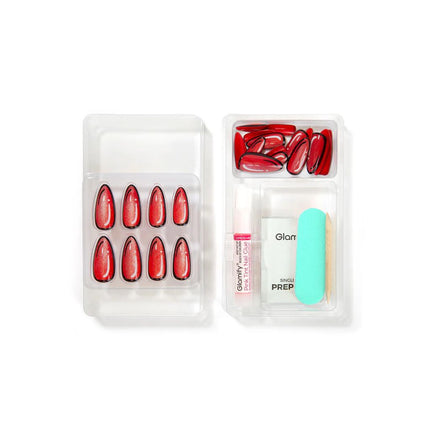 Absolute New York Glamify NTCW08 Clawtoon Press On Nails - Almond Long