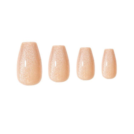 Absolute New York Glamify NTNK04 Naked Press On Nails - Coffin Medium
