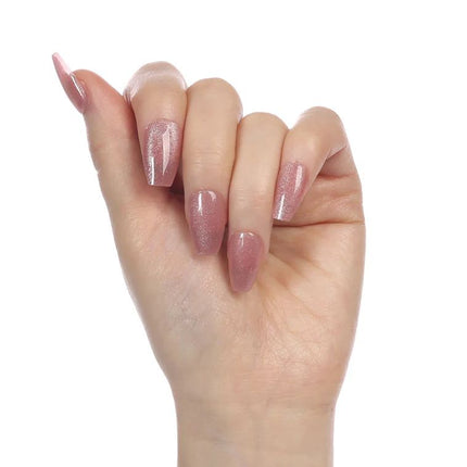 Absolute New York Glamify NTNK06 Naked Press On Nails - Coffin Medium