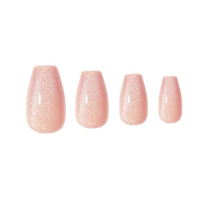 Absolute New York Glamify NTNK06 Naked Press On Nails - Coffin Medium