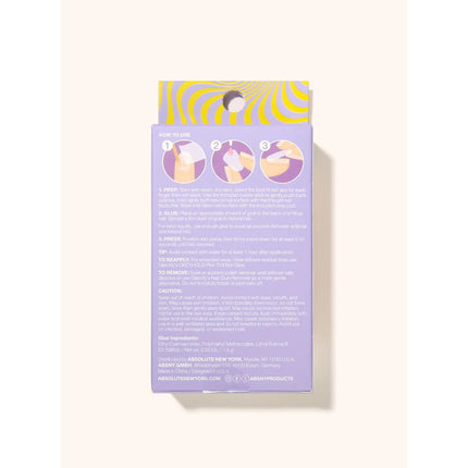 Absolute New York Glamify NTTS04 Trendsetter Press On Nails - Almond Medium