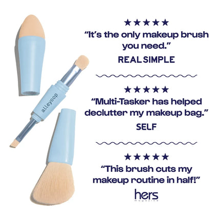 Alleyoop Multi-Tasker - 4-in-1 Makeup Brush