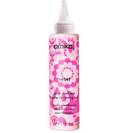 Amika Reset Pink Charcoal Scalp Cleansing Oil