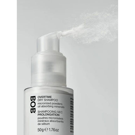 BACK OF BOTTLE Overtime Dry Shampoo