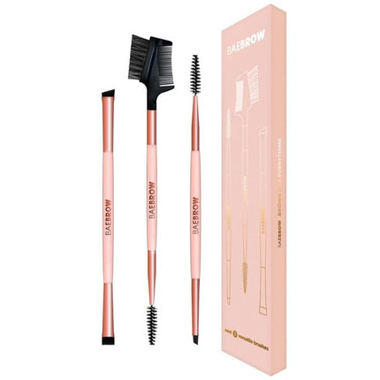 BAEBROW Brush Trio - Essential Brow and Lash Styling KitBAEBROW Brush Trio - Essential Brow and Lash Styling Kit