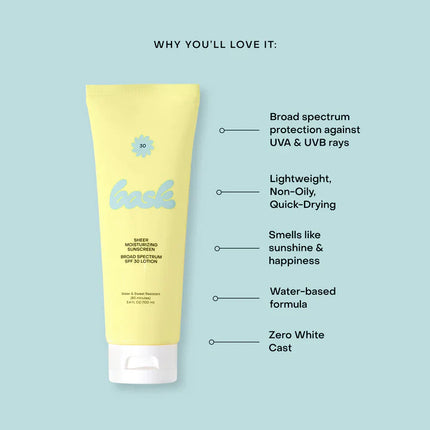 Bask SPF 30 Lotion Sunscreen