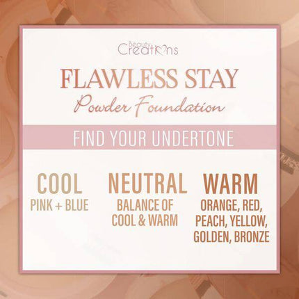 Beauty Creations Flawless Stay Powder Foundation - HB Beauty Bar