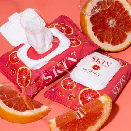 Beauty Creations Grapefruit Brightening Makeup Remover Wipes