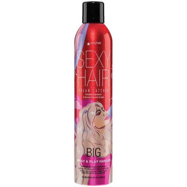 SexyHair Big SexyHair Dream Catcher Spray & Play Harder Firm Volumizing Hairspray Media