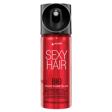 SexyHair Big Root Pump Plus Humidity Resistant Volumizing Spray Mousse