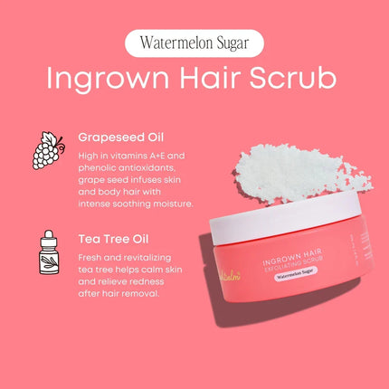 Bushbalm Ingrown Hair Exfoliating Scrub - Watermelon Sugar