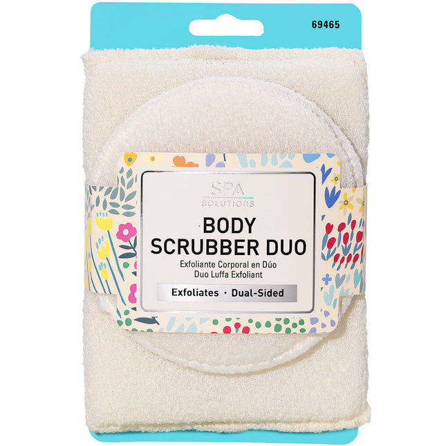CALA Body Scrubber Duo | Floral Print (2PK)