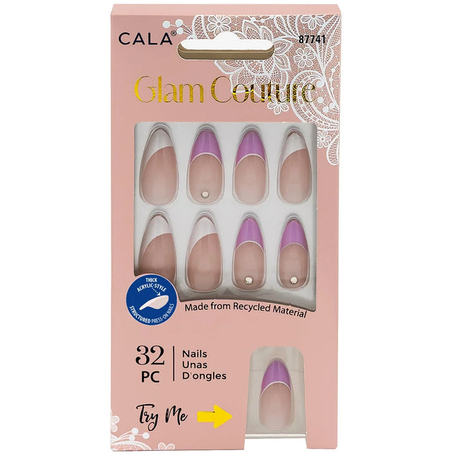CALA Glam Couture | Lavender French Tip (32 PCS)