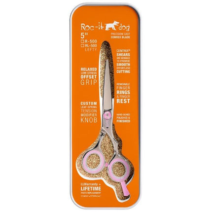 Cricket Centrix Roc It Dog R 500 5" Light Pink Shear