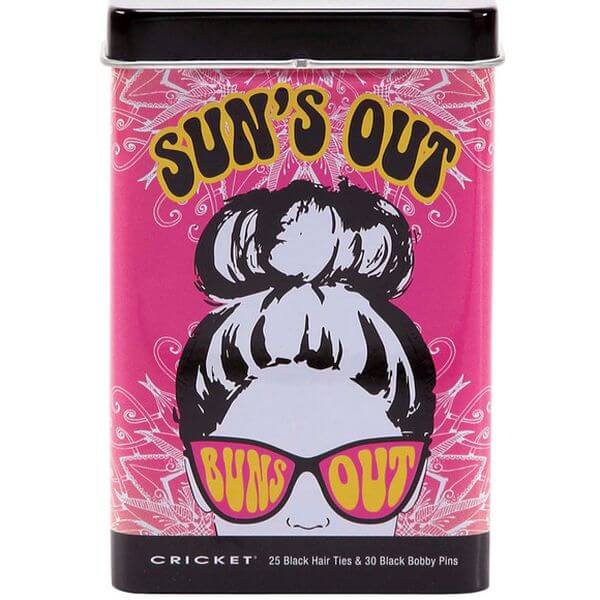 Cricket Suns Out Buns Out Hair Tin