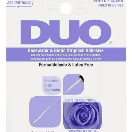 DUO Rosewater & Biotin Striplash Adhesive Clear 62196