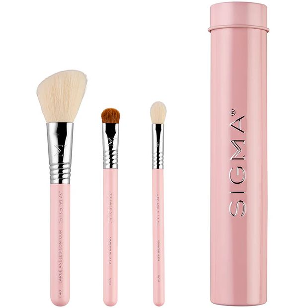 Sigma Essential Trio Brush Set - Pink