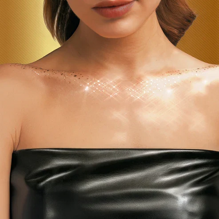 Fazit Gold Decolletage Glitter Makeup Patches