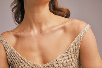 Fazit Gold Decolletage Glitter Makeup Patches