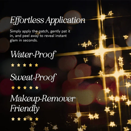 Fazit Gold Glitter Freckles Makeup Patches