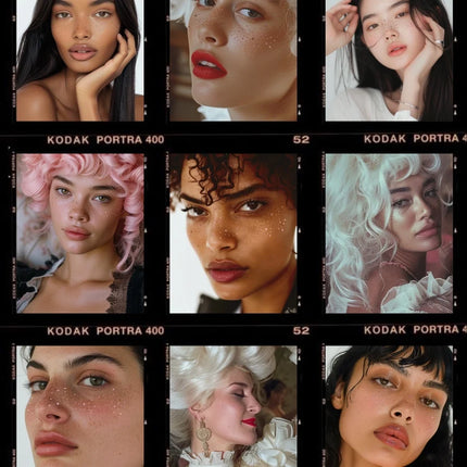 Fazit Rose Gold Glitter Freckles Makeup Patches